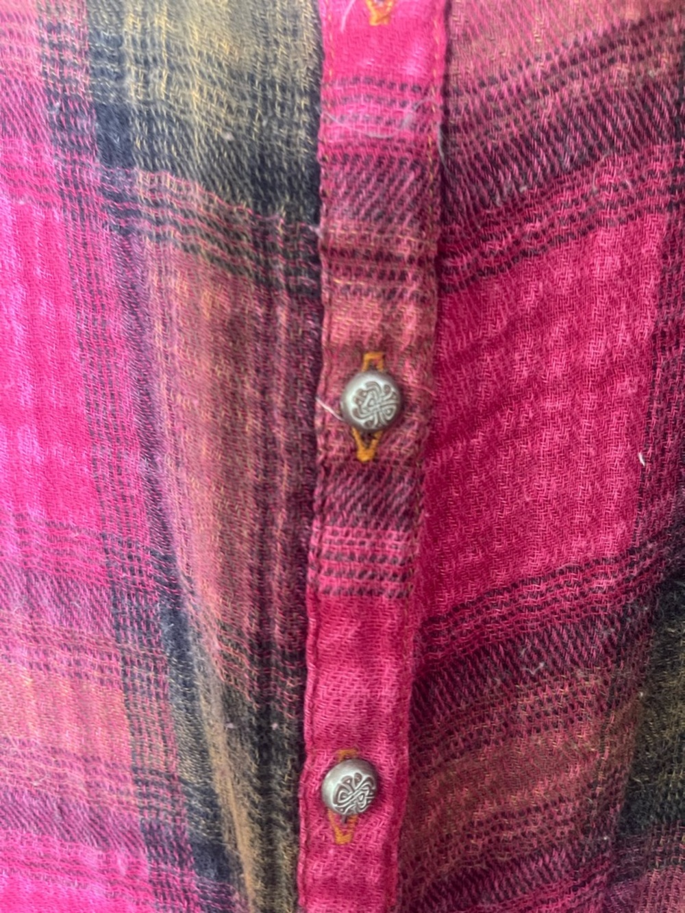ARATTA Silent Journey Mixed Media Plaid Tunic Dress - Picture 6 of 15
